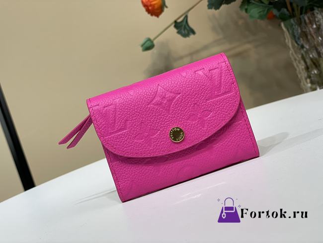 Fortok LV x TM Rosalie Coin Purse Kawaii Pink M14086 11 x 8 x 2.5 cm  - 1