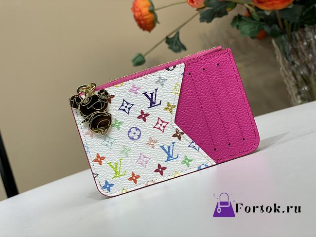 Fortok LV x TM Romy Card Holder Kawaii Pink M14155 12 x 8 x 0.8 cm  - 1