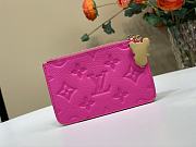 Fortok LV x TM Romy Card Holder Kawaii Pink M14155 12 x 8 x 0.8 cm  - 5
