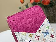 Fortok LV x TM Romy Card Holder Kawaii Pink M14155 12 x 8 x 0.8 cm  - 3