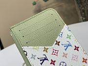 Fortok LV x TM Romy Card Holder Green Tea M13800 12 x 8 x 0.8 cm  - 6