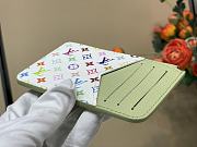 Fortok LV x TM Romy Card Holder Green Tea M13800 12 x 8 x 0.8 cm  - 5