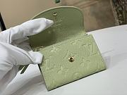 Fortok LV x TM Rosalie Coin Purse Green Tea M14084 11 x 8 x 2.5 cm  - 3
