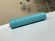 Fortok LV x TM Lisa Wallet Kabira Blue M14089 9 x 11.5 x 1.5 cm - 6