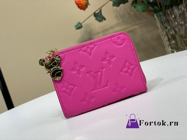 Fortok LV x TM Zippy Coin Purse Kawaii Pink 11 x 8.5 x 1.5 cm - 1