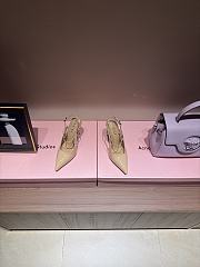Fortok Gucci Pointed High Heels Beige 9.5 cm - 1