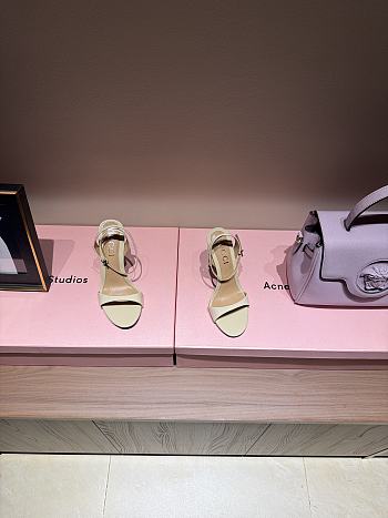 Fortok Gucci High Heels White 9.5 cm