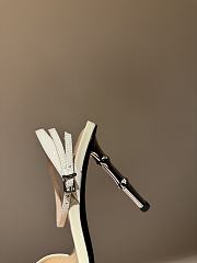 Fortok Gucci High Heels White 9.5 cm - 3