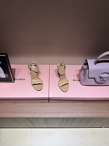 Fortok Gucci High Heels Beige 9.5 cm