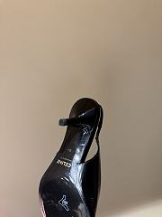 Fortok Celine High-heels Silver pointed shoes black  - 4