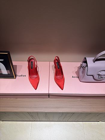 Fortok Dolce Gabbana slingbacks Red 10 cm