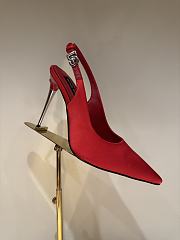 Fortok Dolce Gabbana slingbacks Red 10 cm - 6
