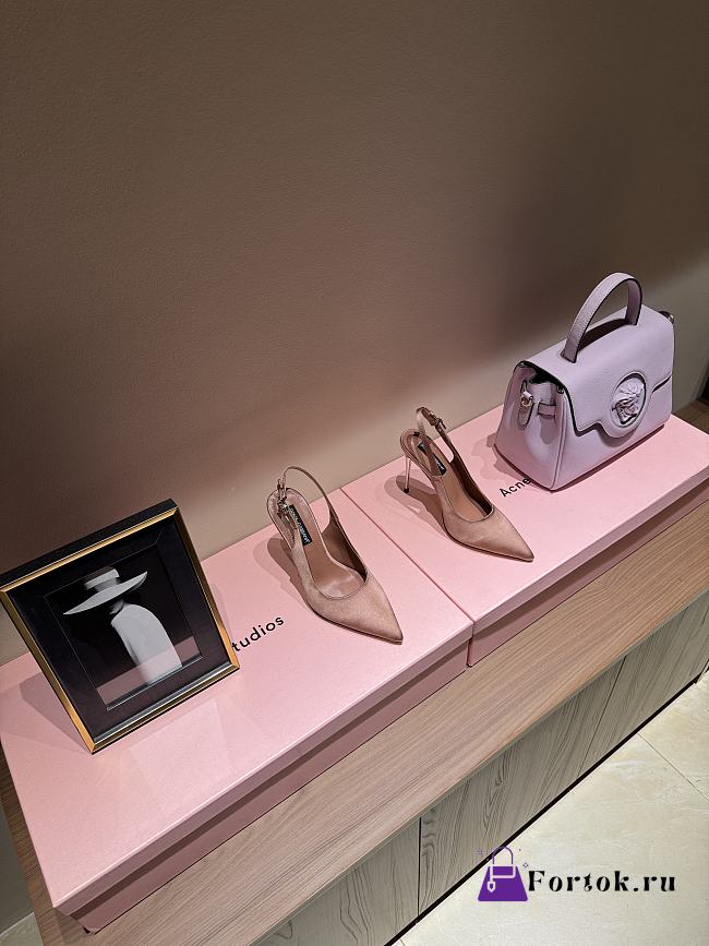 Fortok Dolce Gabbana Slingbacks Pink 10 cm - 1