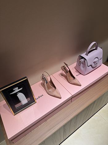 Fortok Dolce Gabbana Slingbacks Pink 10 cm