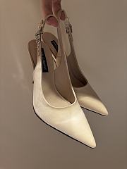 Fortok Dolce Gabbana slingbacks Beige 10 cm - 5