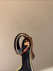 Fortok Saint Laurent Susan Sandals In Smooth Leather Multicolor - 5