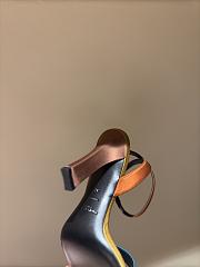 Fortok Saint Laurent Susan Sandals In Smooth Leather Multicolor - 2