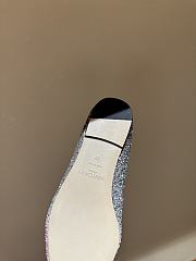 Fortok Jimmy Choo Love Ballerina in Mochi Luminous Glow-in-the-Dark Glitter with JC Button Pink 02 - 6