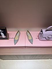 Fortok Jimmy Choo Love Ballerina in Mochi Luminous Glow-in-the-Dark Glitter with JC Button 02 - 1