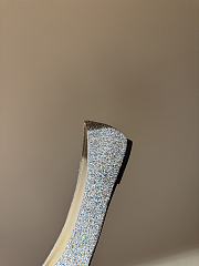 Fortok Jimmy Choo Love Ballerina in Mochi Luminous Glow-in-the-Dark Glitter with JC Button 02 - 3