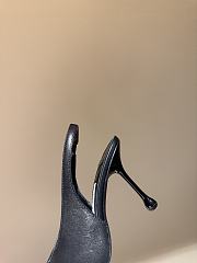 Fortok Jimmy Choo Isa 95 Leather Pumps Black - 6