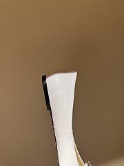 Fortok JIMMY CHOO Ballet Leather White - 3