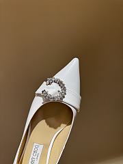 Fortok JIMMY CHOO Ballet Leather White - 2