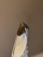 Fortok JIMMY CHOO Ballet Glow In The Dark Silver - 6