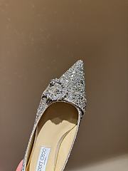 Fortok JIMMY CHOO Ballet Glow In The Dark Silver - 3