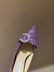 Fortok JIMMY CHOO Ballet Glow In The Dark Purple - 4