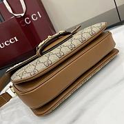 Fortok Gucci Horsebit 1955 Brown 26 x 17.5 x 10 cm - 6