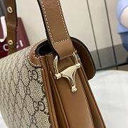 Fortok Gucci Horsebit 1955 Brown 26 x 17.5 x 10 cm - 2