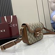 Fortok Gucci Horsebit 1955 Brown 20 x 14.5 x 5 cm - 5
