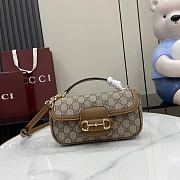Fortok Gucci Horsebit 1955 Brown 22. x 12.5 x 5.5 cm - 1