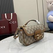 Fortok Gucci Horsebit 1955 Brown 22. x 12.5 x 5.5 cm - 6