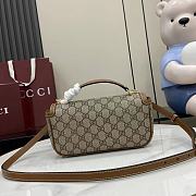 Fortok Gucci Horsebit 1955 Brown 22. x 12.5 x 5.5 cm - 4