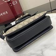 Fortok Gucci Horsebit 1955 Black 26 x 17.5 x 10 cm - 5