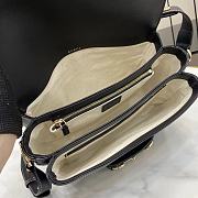 Fortok Gucci Horsebit 1955 Black 26 x 17.5 x 10 cm - 4