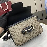 Fortok Gucci Horsebit 1955 Black 26 x 17.5 x 10 cm - 3