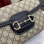 Fortok Gucci Horsebit 1955 Black 26 x 17.5 x 10 cm - 2