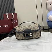 Fortok Gucci Horsebit 1955 Black 22. x 12.5 x 5.5 cm - 1