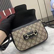 Fortok Gucci Horsebit 1955 Black 20 x 14.5 x 5 cm  - 3