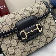 Fortok Gucci Horsebit 1955 Black 20 x 14.5 x 5 cm  - 2