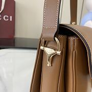 Gucci Horsebit 1955 Soft shoulder bag Brown 26 x 17.5 x 10 cm - 5
