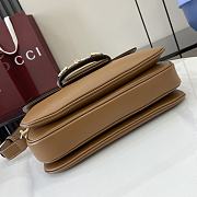 Gucci Horsebit 1955 Soft shoulder bag Brown 26 x 17.5 x 10 cm - 4