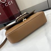 Gucci Horsebit 1955 Soft shoulder bag Brown 22.5 x 12.5 x 5.5 cm - 5