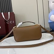 Gucci Horsebit 1955 Soft shoulder bag Brown 22.5 x 12.5 x 5.5 cm - 4