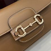 Gucci Horsebit 1955 Soft shoulder bag Brown 22.5 x 12.5 x 5.5 cm - 2