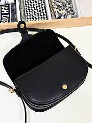 Fortok Dior Bobby East-West Bag Grained Calfskin Black 17.5*11*3.5cm - 6