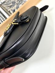Fortok Dior Bobby East-West Bag Grained Calfskin Black 17.5*11*3.5cm - 2